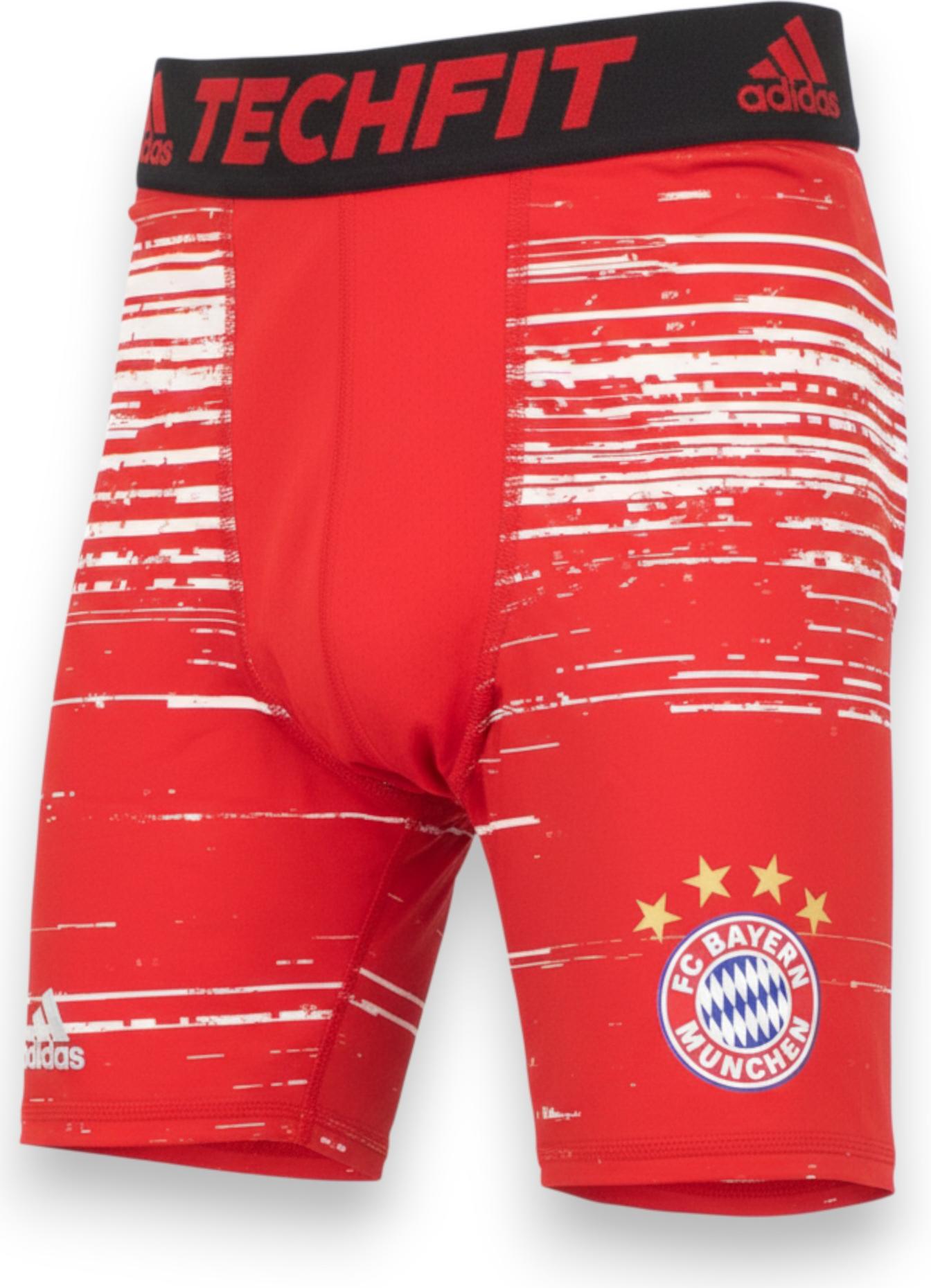 Adidas TF Techfit FC Bayern München Base Layer Tight kurze Hose Shorts XS AY8676
