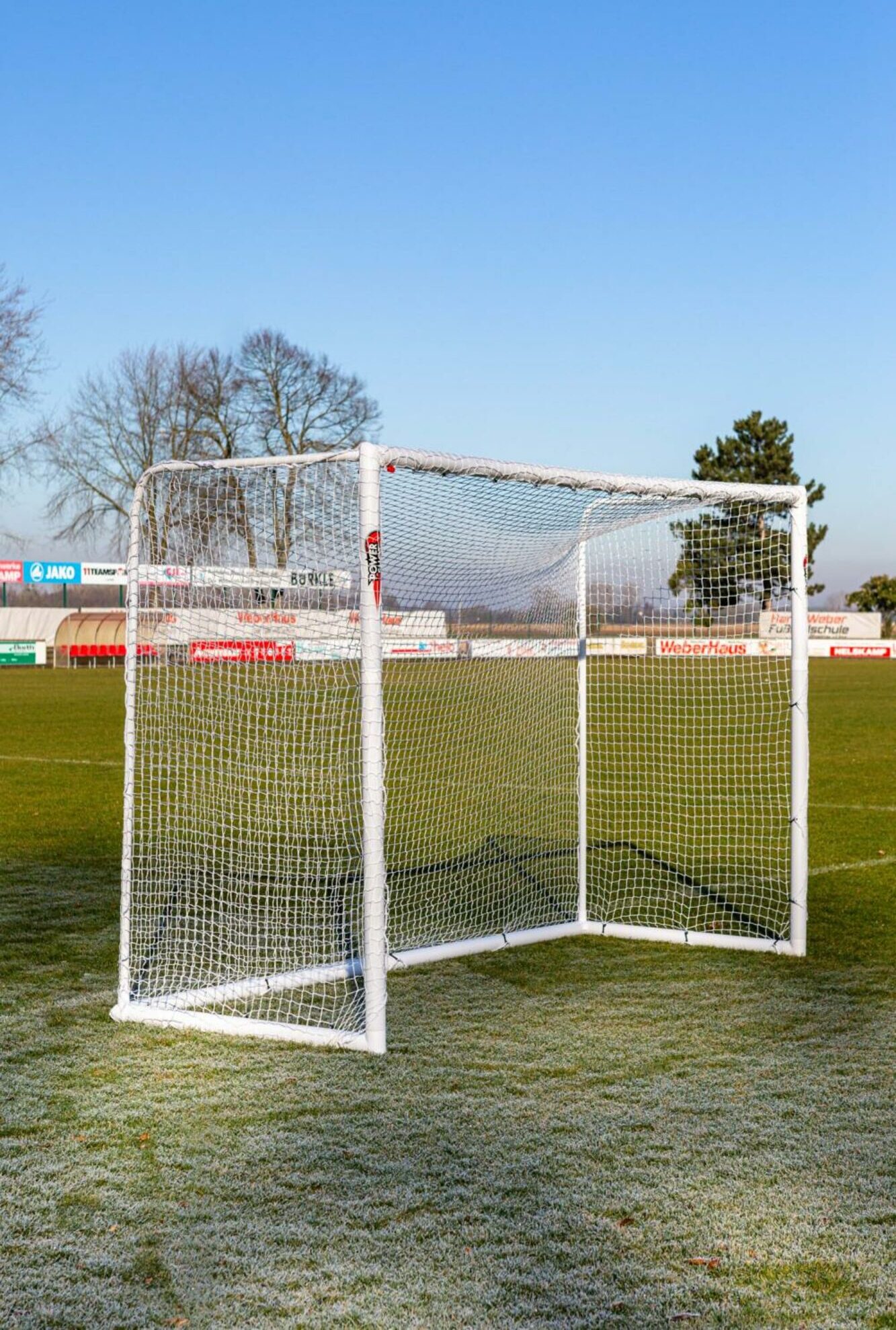 Fußballtor 3 x 2m STADIUM + Schusswand Italien.