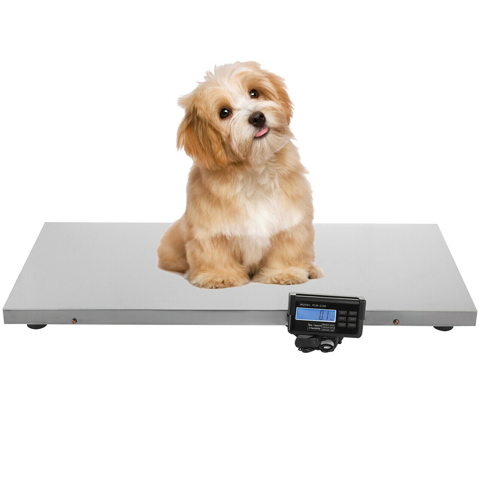 660LB(300 KG) Large Platform 41 inch Pet Scale Animal Scale Dog