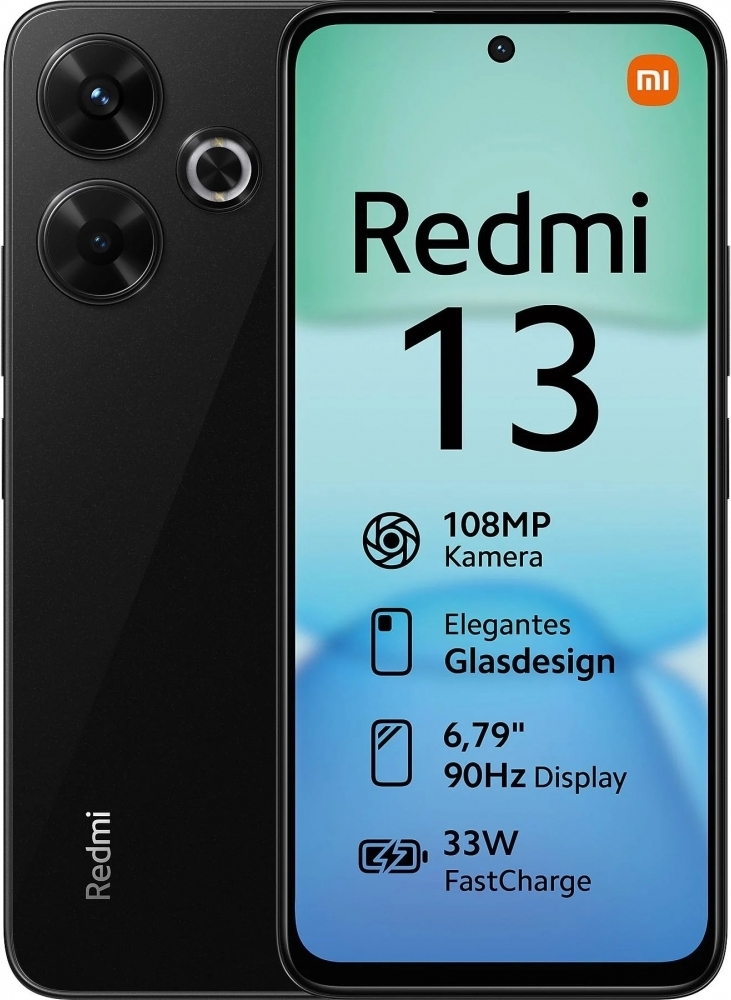 Xiaomi Redmi 13: Black / 256 GB Handys