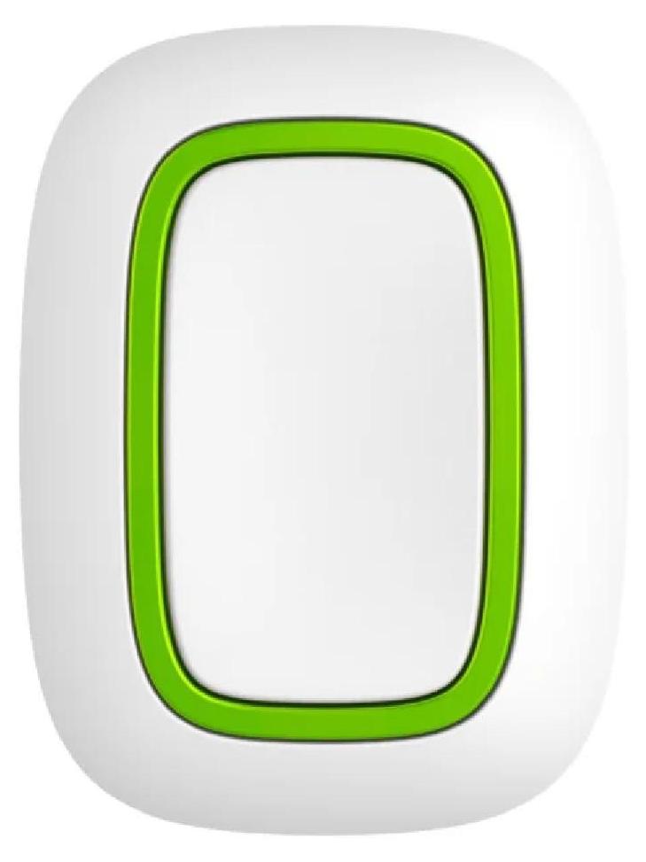 Ajax Keyfob Wireless Button – White – 47 × 35 × 13 mm BUTTON W