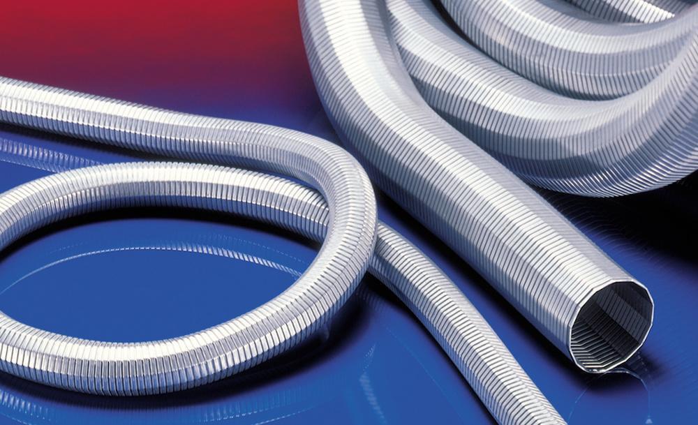 Norres hadica METAL HOSE 375, ST na predaj, strieborná, vnútorný Ø 60 mm, dĺžka 5 m
