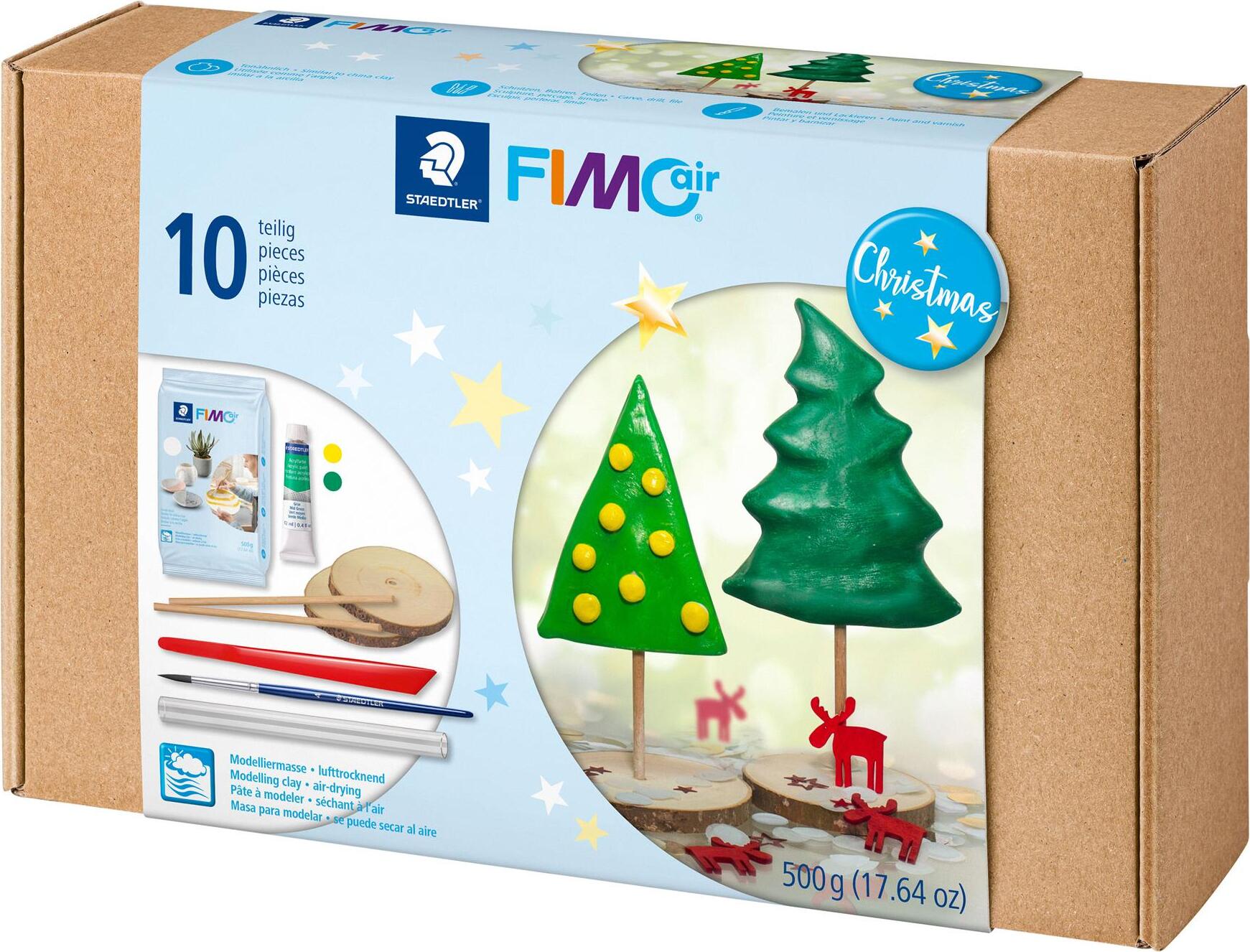 FIMO air Modelliermasse-Set Christmas lufthärtend 81 Set 07