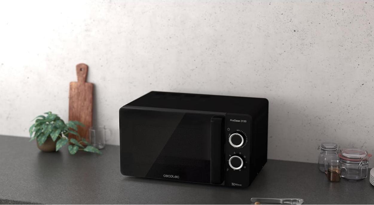 Mikrovlnná rúra s grilom Cecotec 1150W Black 1150 W 20 L (20 L)