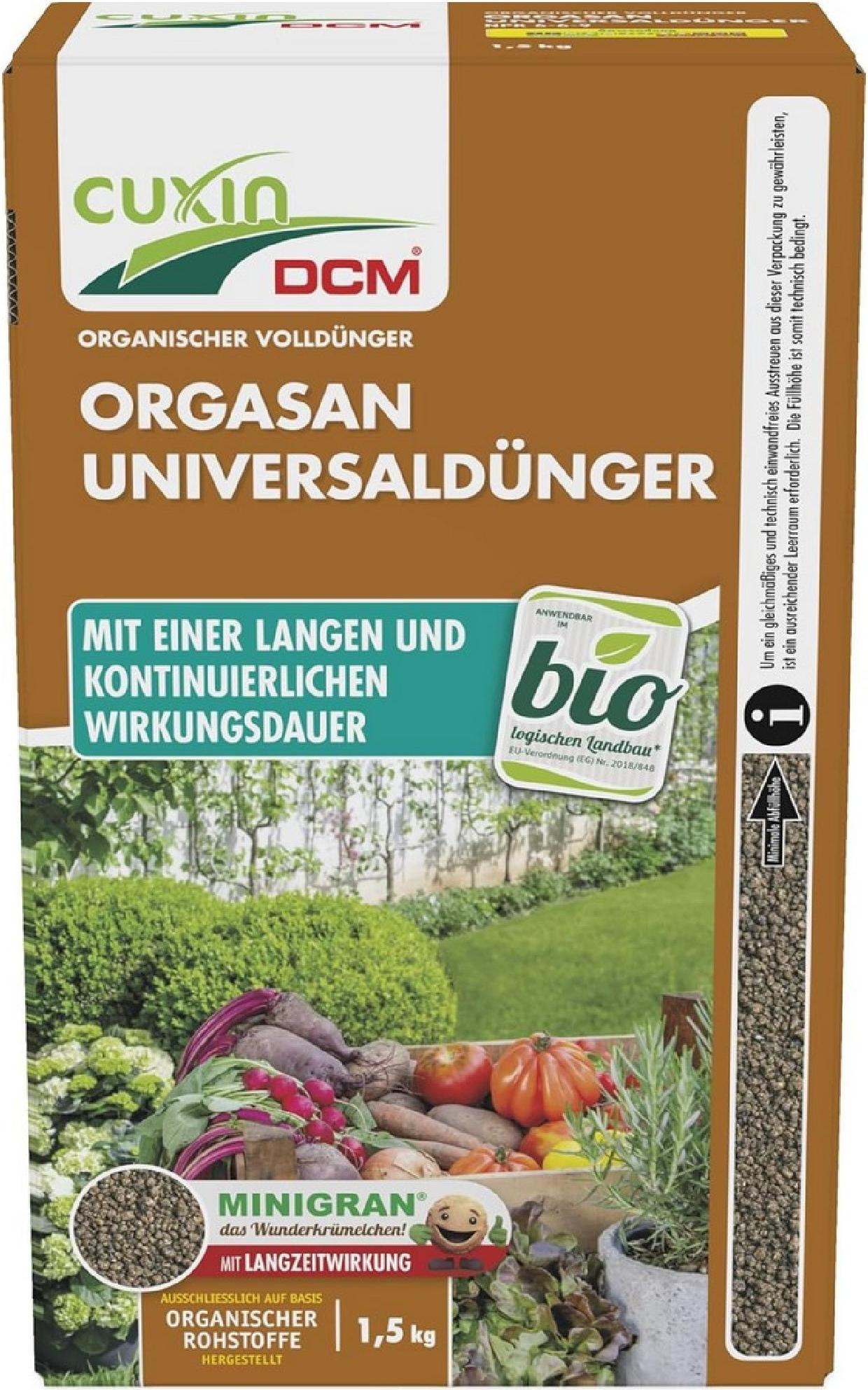 Cuxin DCM Orgasan Universaldünger 1,5 kg