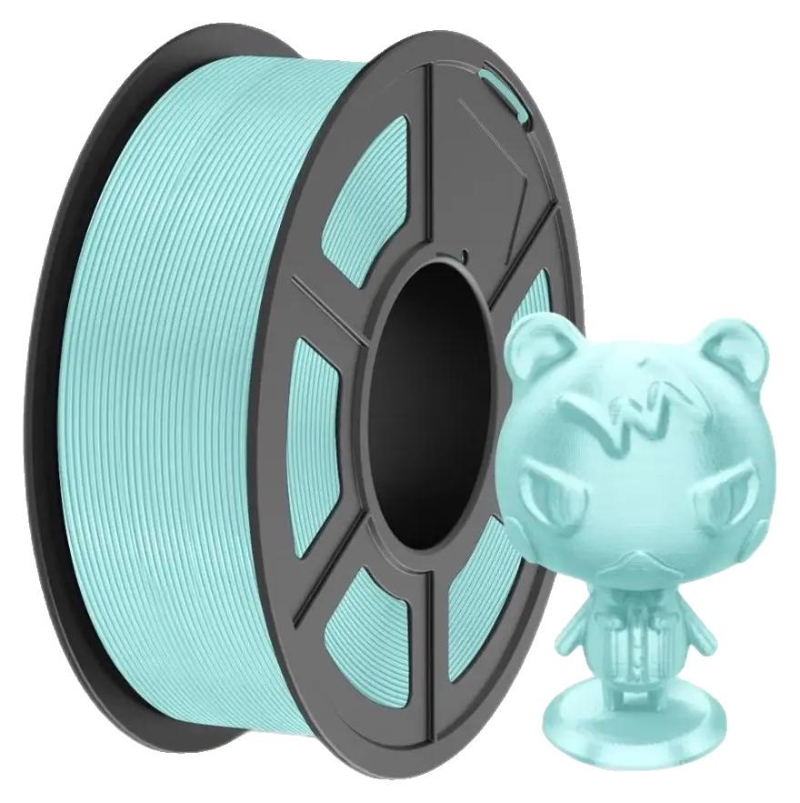 OEM 3D-Filament, TPU-Material, glänzende Oberfläche, hellblau 1624