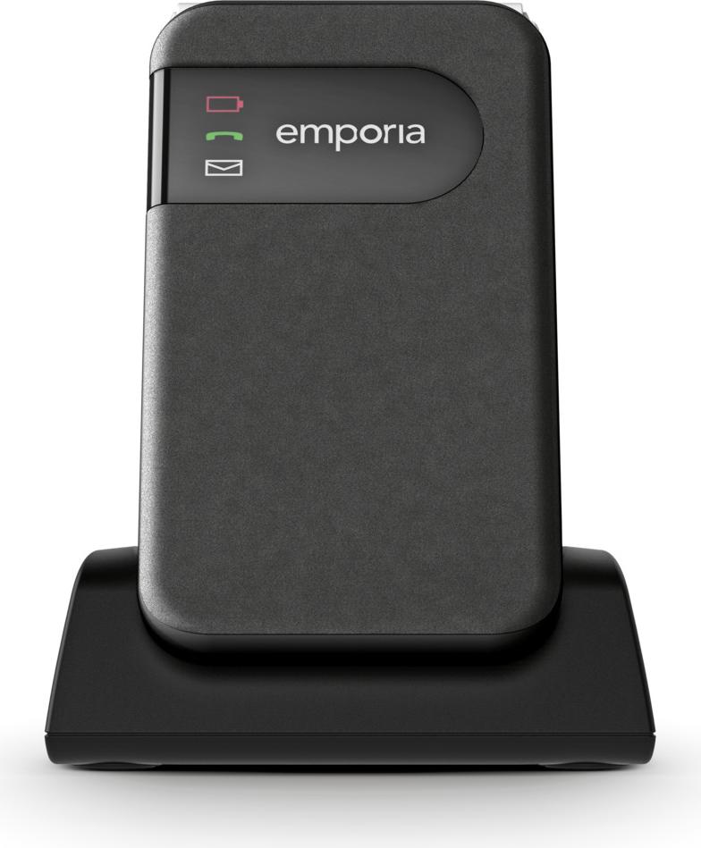 Emporia SIMPLICITYglam.4G 7,11 cm (2.8") 106 g Schwarz Seniorentelefon V227.LTE.v3.bk.01