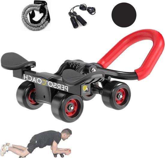 Famanu AB Wheel Roller Pro - elastisches Krafttraining für effektives Core-Workout SHSHOP