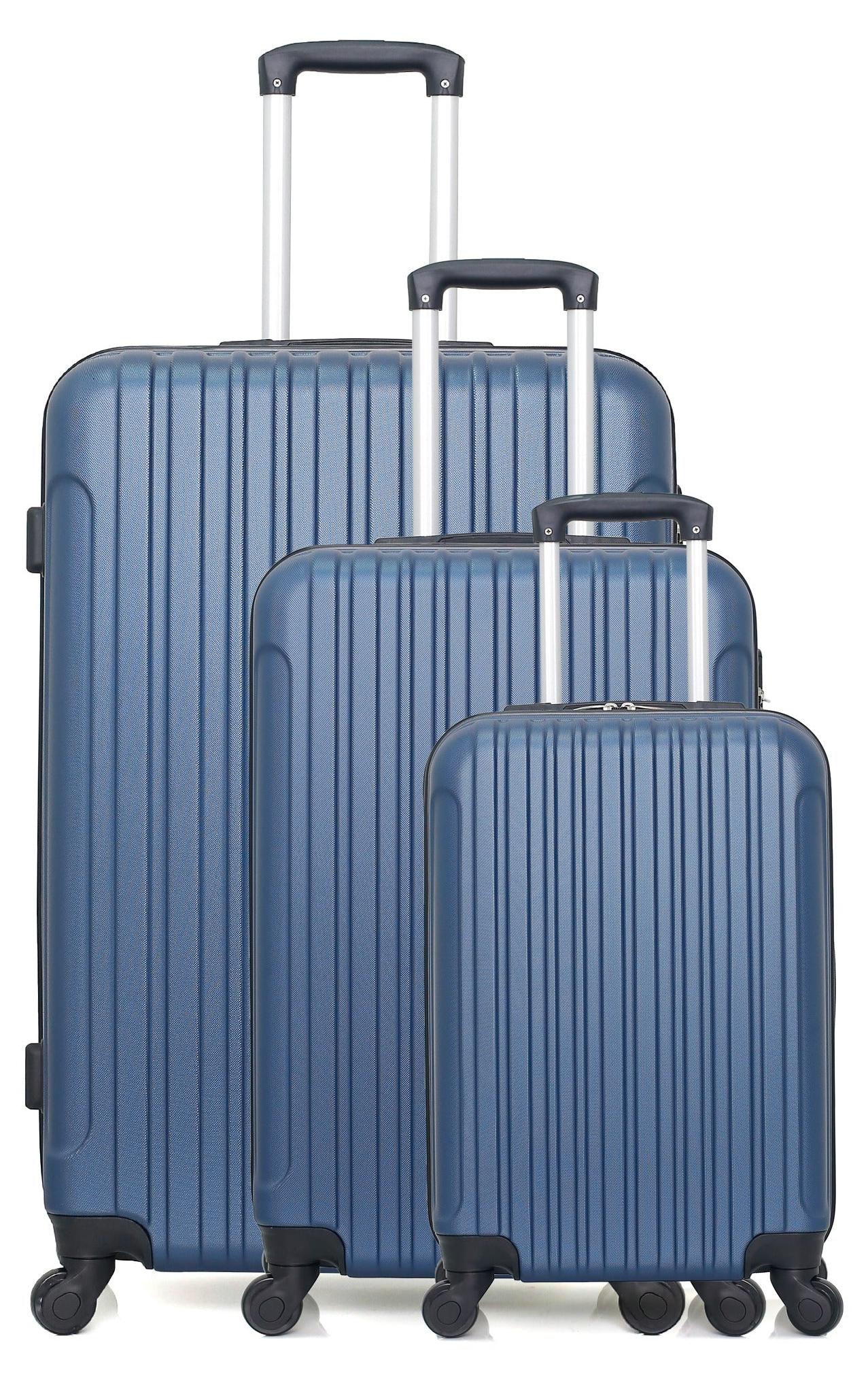 HERO – 3er-Set ALPES-Koffer, 75 cm, 4 Rollen