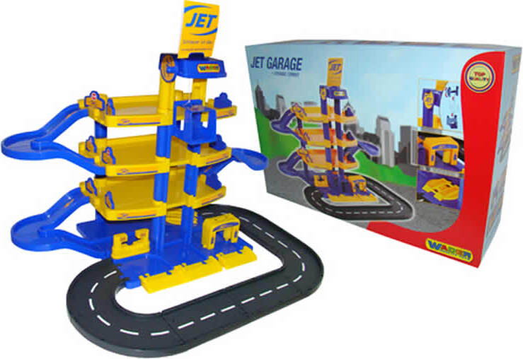 WADER Garage JET Parkhaus Parkgarage Autogarage 4 Ebenen mit Spielstrasse