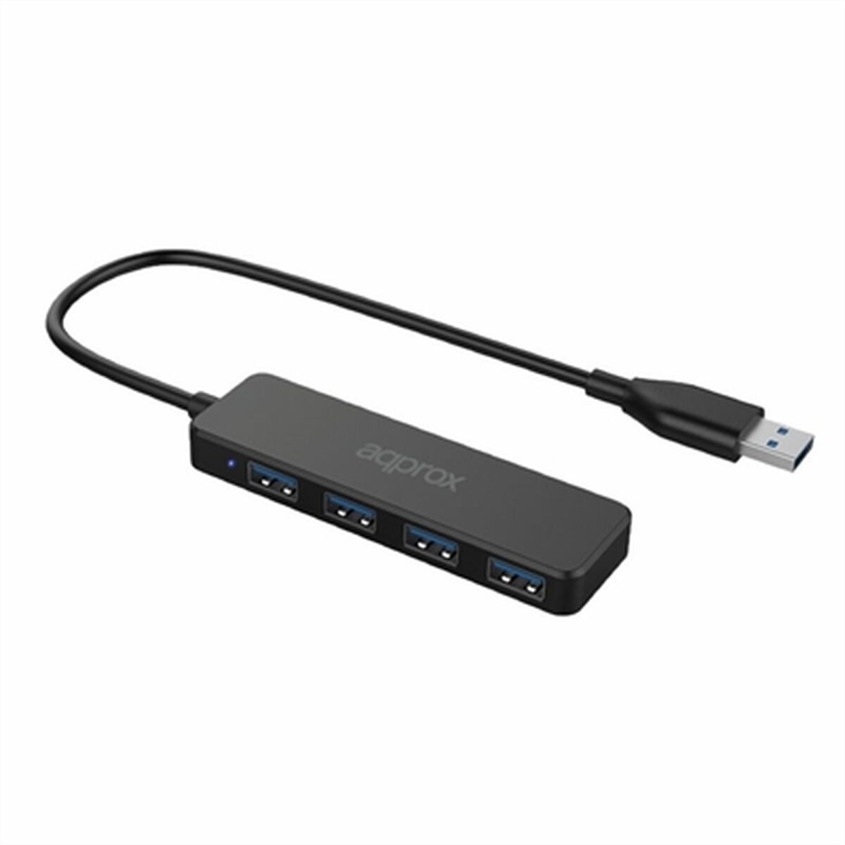 Approx 4-Port-Hub usb 3.0 schwarz ungefähr APPC49