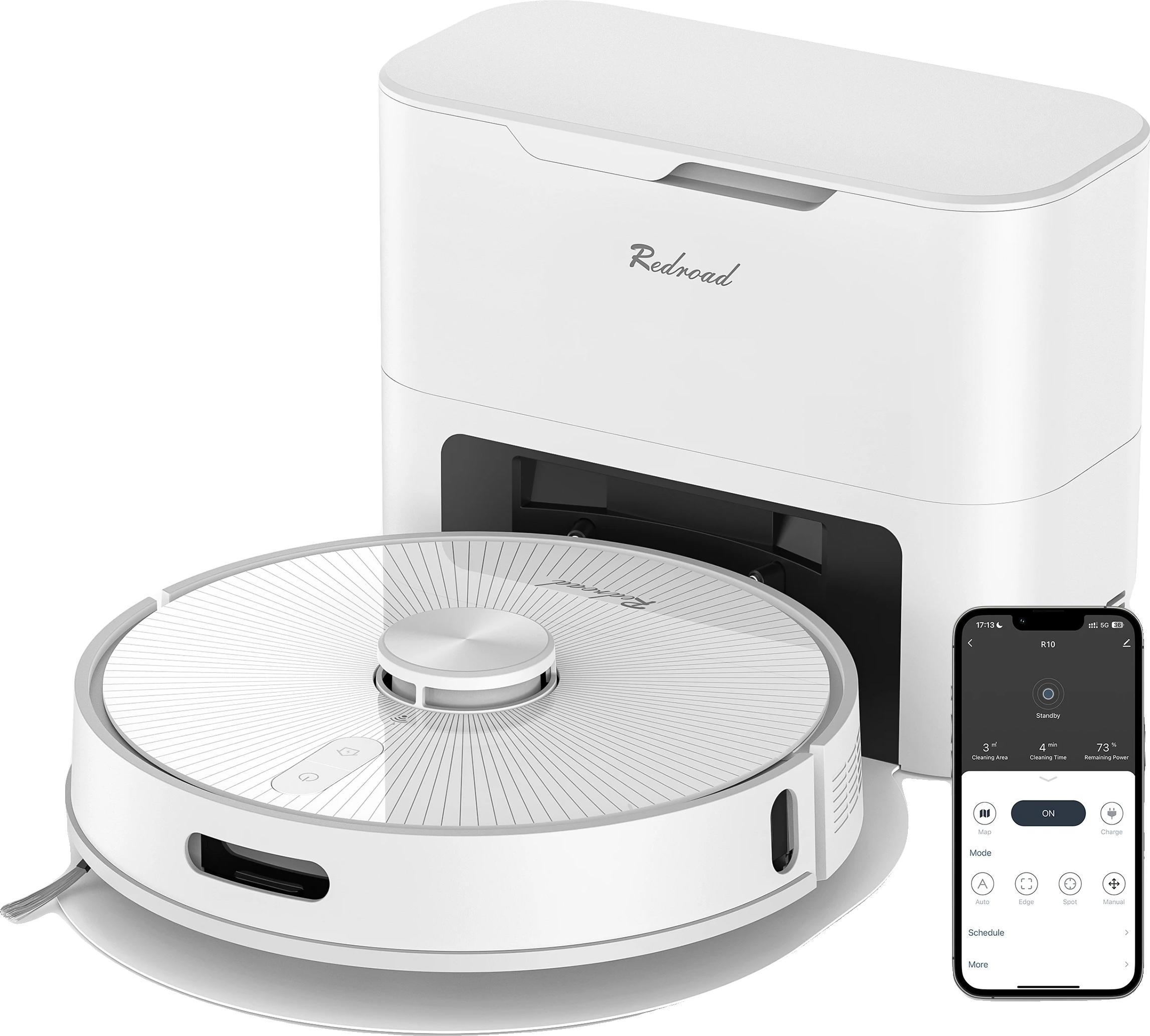 Robotický vysávač, sací výkon 4000 Pa, automatizované plánovanie, R10