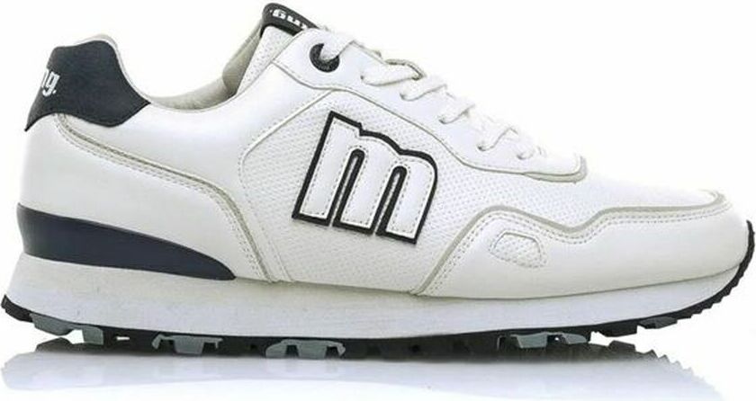 Herren Sneaker Mustang Attitude Quart Weiß - 45