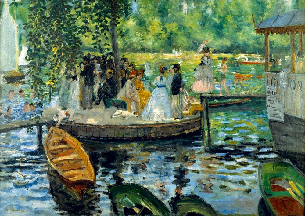 Bluebird Puzzle Kunst Puzzle Renoir La Grenouillère 1000 Teile 60284