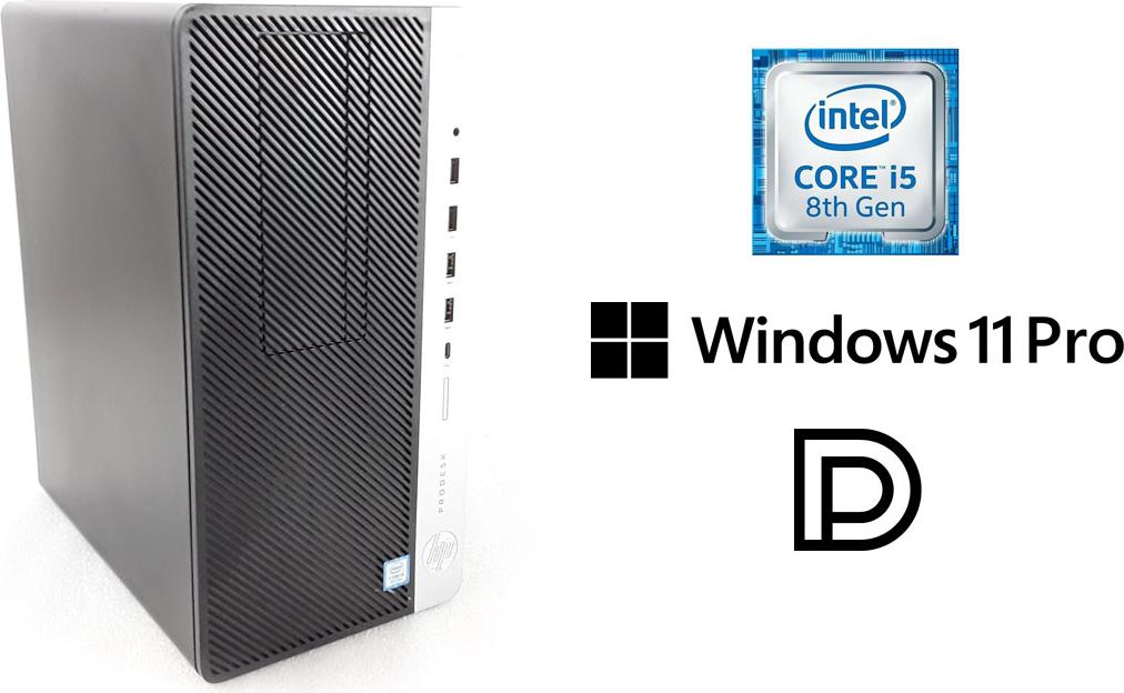 HP ProDesk 600 G5 MT Intel Core i5-8500 8GB RAM DDR4 256GB