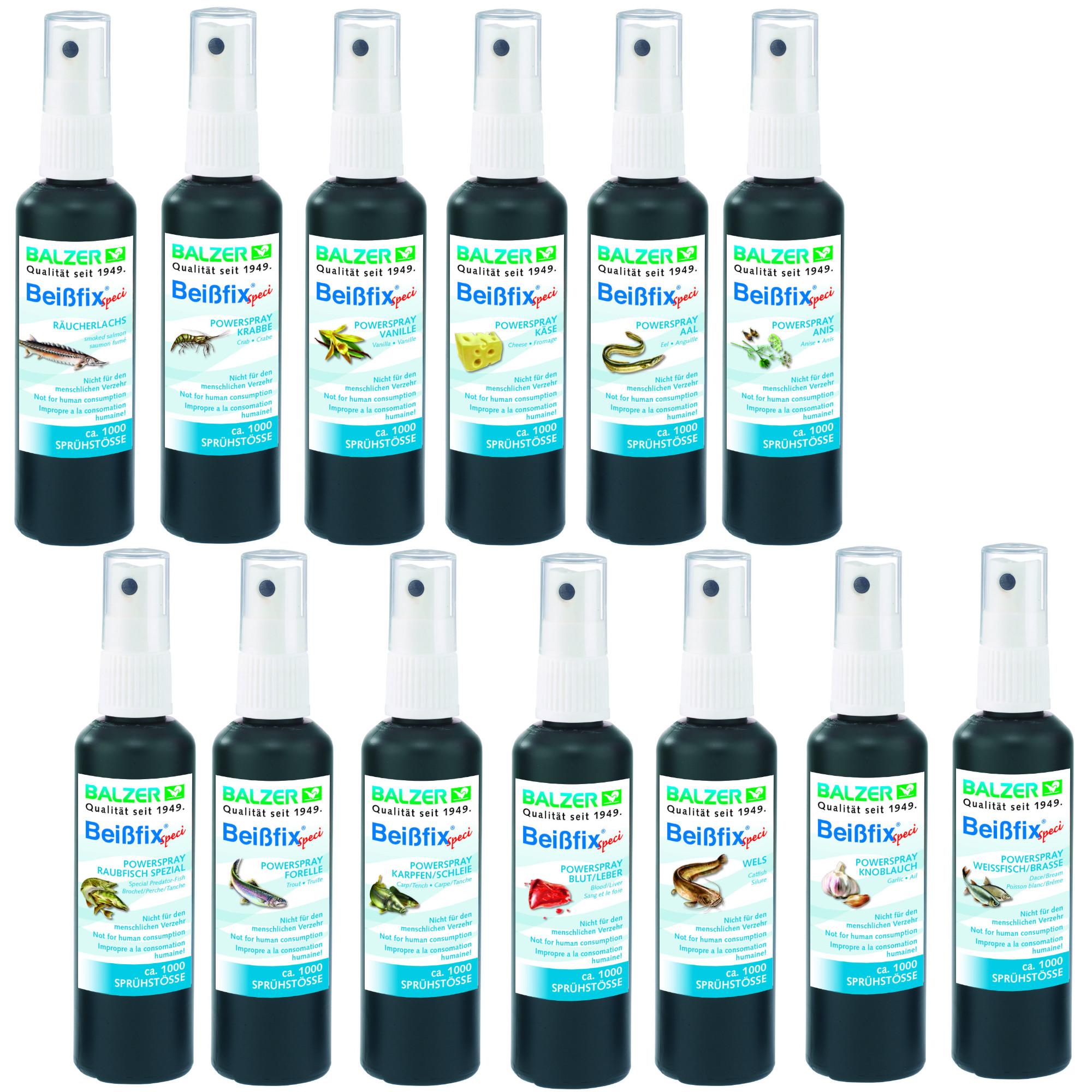Balzer Beißfix Power Spray - Lockstoff für Fische 50ml, Geschmack:Weißfisch/Brassen 18616003