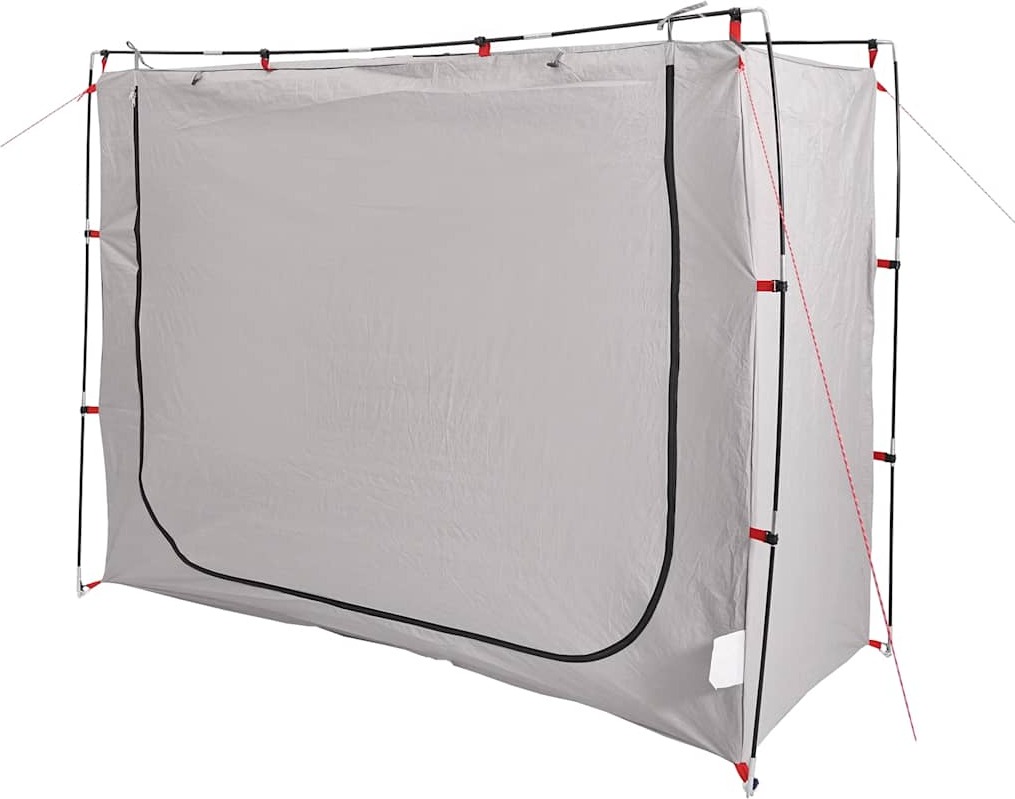 vidaXL Beistellzelt Grau Wasserdicht 94581