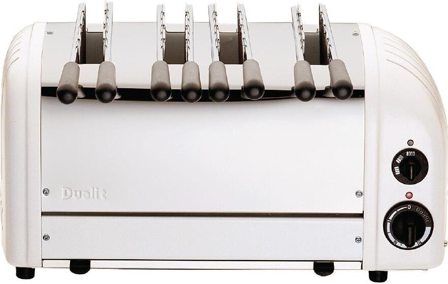 Dualit Sandwichtoaster 41034 - weiß - 4 Schlitze