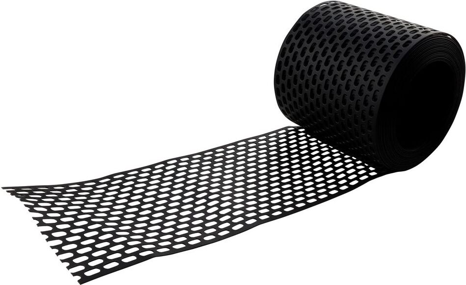 Vetracie profily PVC čierne 100 mm - rolka 5 m