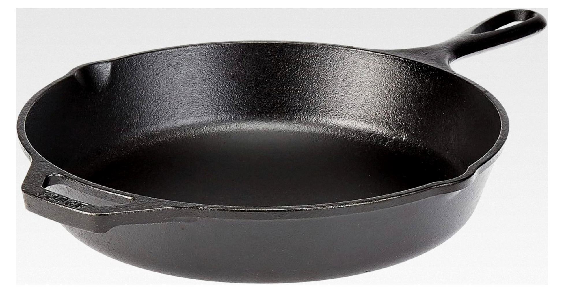 Markenlos LCS3 Logic Chef Bratpfanne, 10" Durchmesser x 1-3/4" tief, vorgegart, Gusseisen