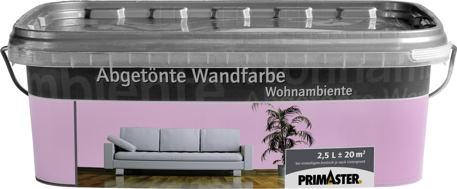 Primaster Wandfarbe Wohnambiente 2,5 L violett 0765053162