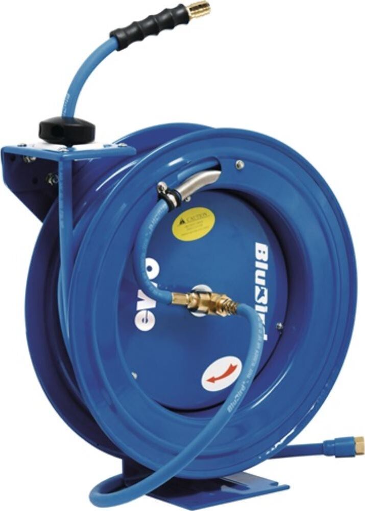 Armaturen-u. Autogengerätefabrik Ewo H. Schlauchaufroller BluBird f.Luft u.Wasser L.20m Geh.Metall Ausgang DN 7,2 EWO E48360