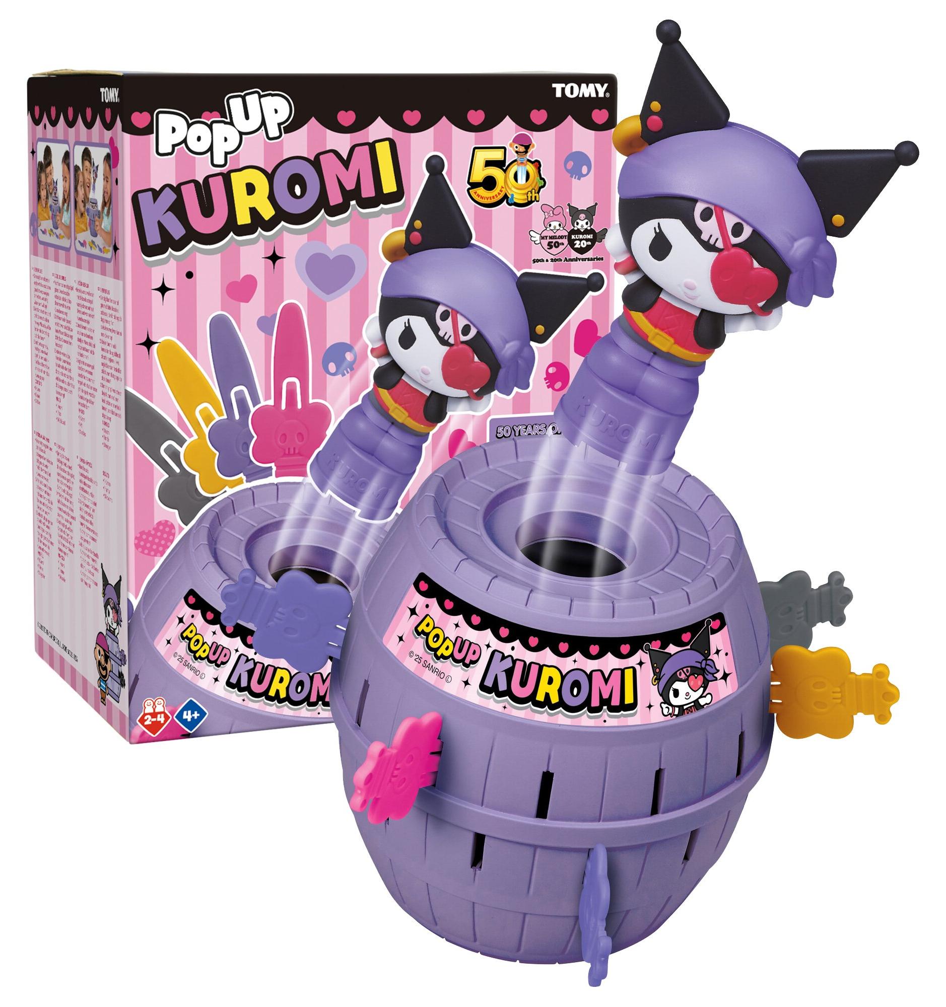 Tomy Pop Up Kuromi, Brettspiel, Glücksspiel, 4 Jahr(e) T73865