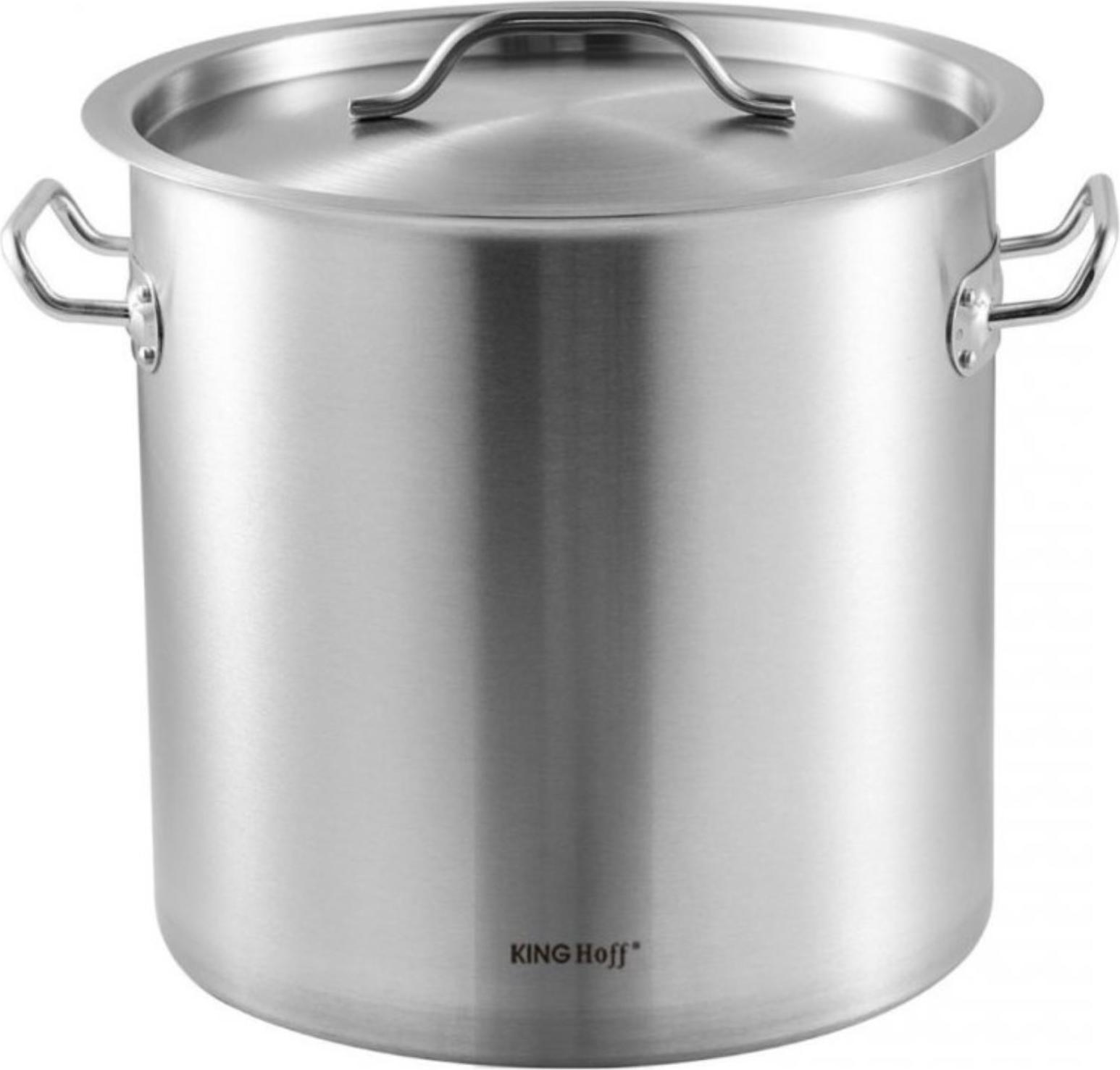 Gastronomischer Topf mit Stahldeckel 21L KINGHOFF KH-1962 KH1962