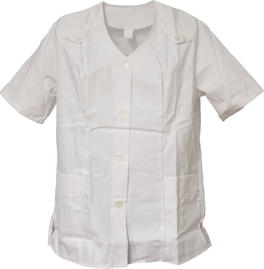 Thomas Reinhold Schwesternkasack Damen Kasack Hosenkasack 1/4 Arm, Größe:44, Farbe:weiß 4418012011044