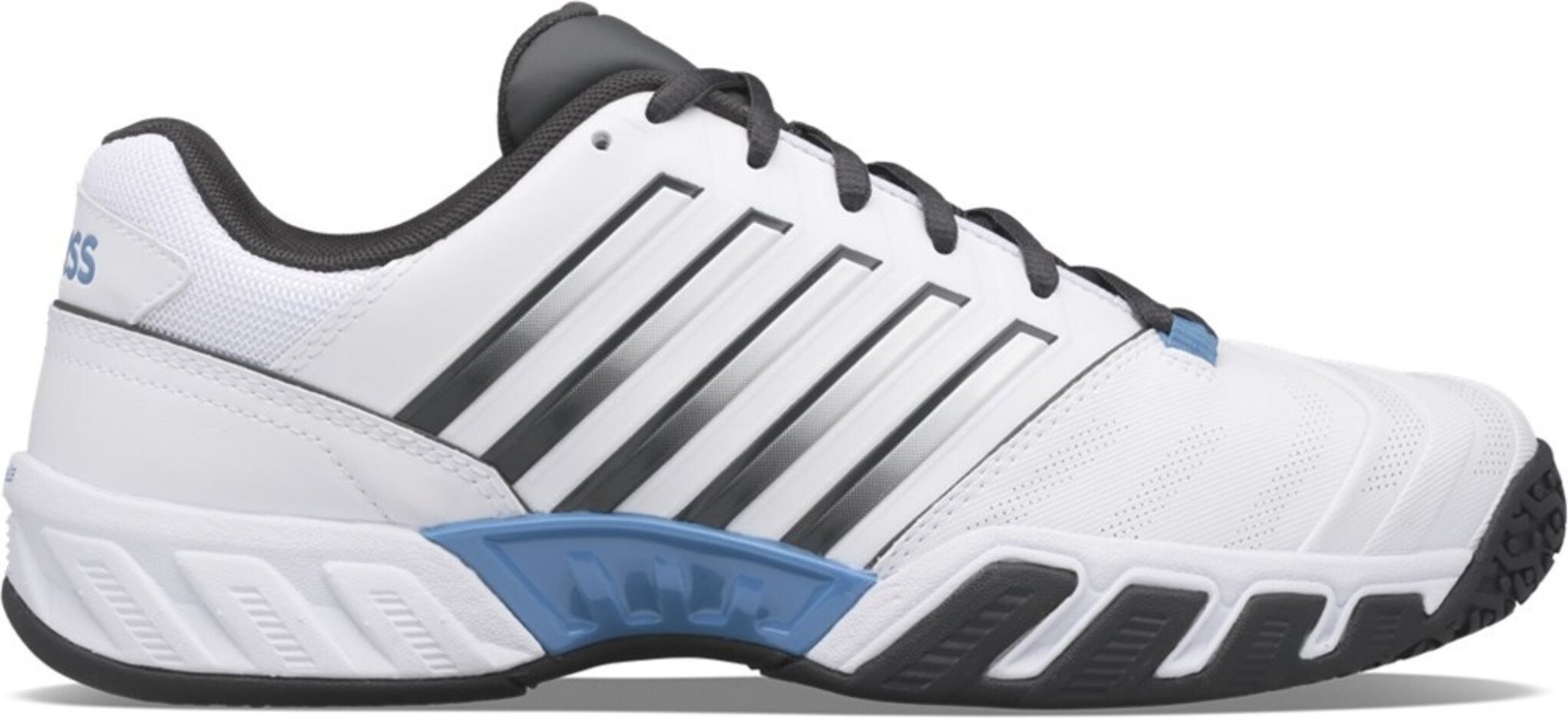 K-Swiss Tennis Bigshot Light 4 White/Dark Shadow/Swedish 45 06989