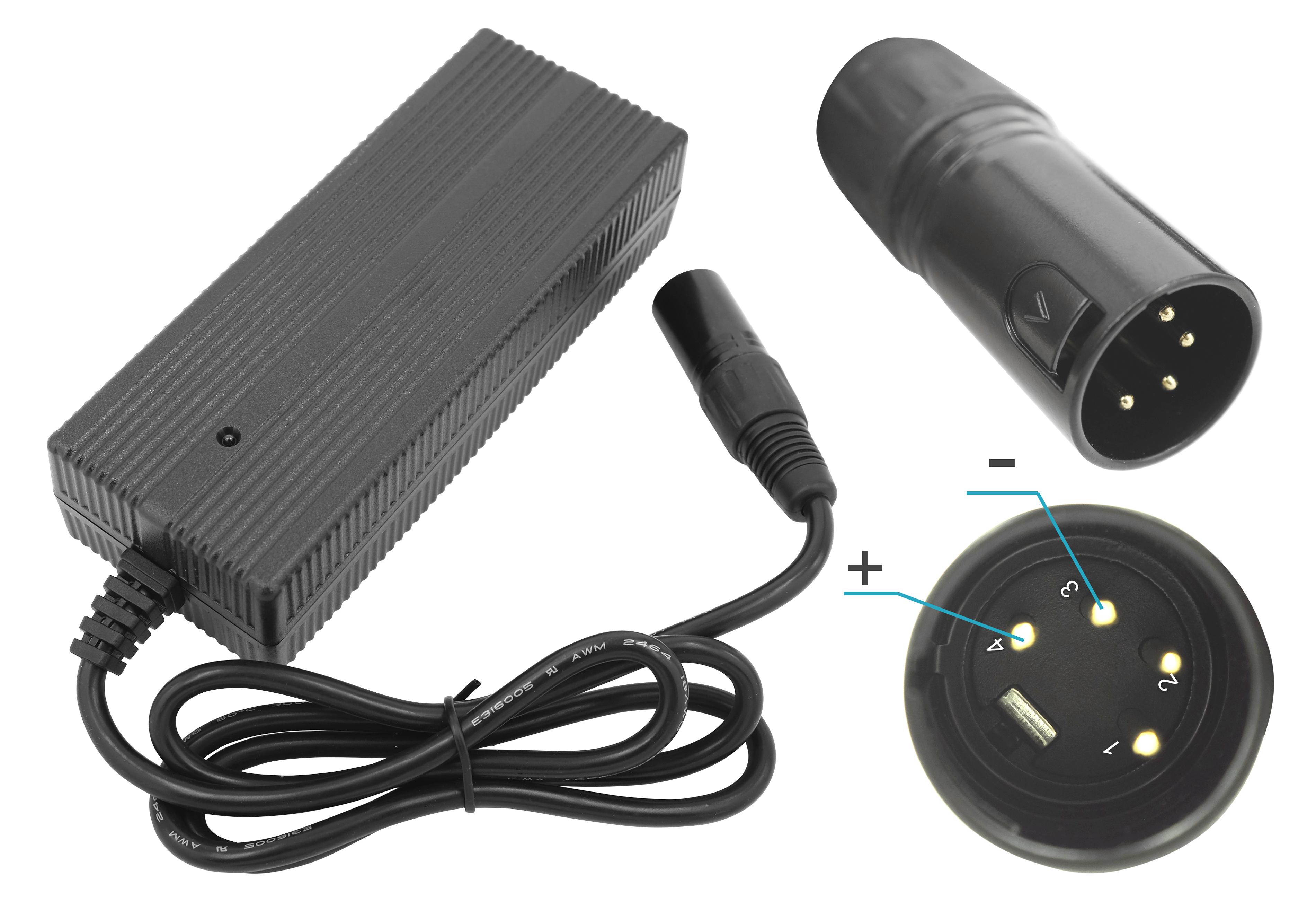 PowerSmart 42V 3A Ladegerät für Kalkhoff Endeavour Impulse S11, Impulse 2.0 - Sitzrohr, Impulse 8C HS, Impulse 8C HS 8-G Nexus, Impulse Compact 8-G Nexus CFY131030E.402_57