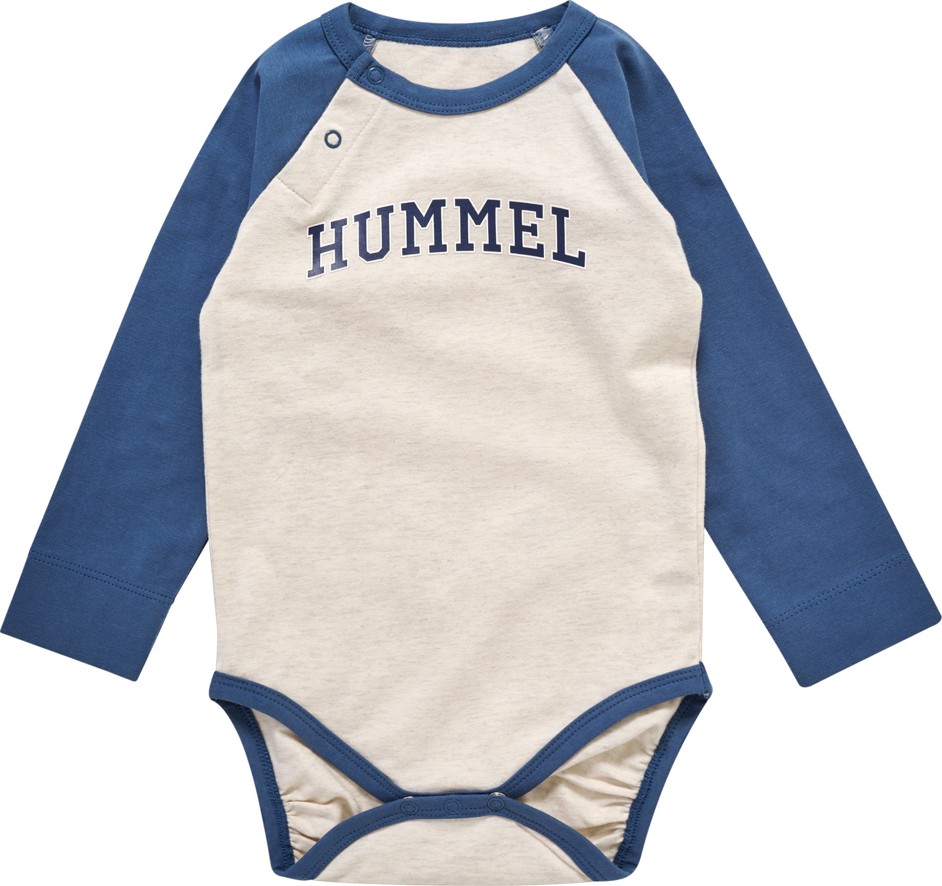 Hummel Hmlblixen Body L/S - whitecap gray, Größe:62 225828-8141