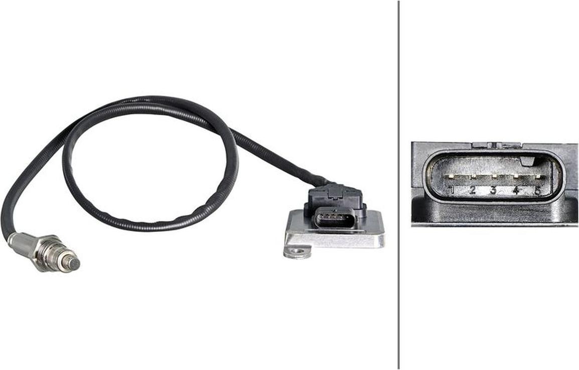 NOx-Sensor, NOx-Katalysator HELLA 6PN 358 307-141