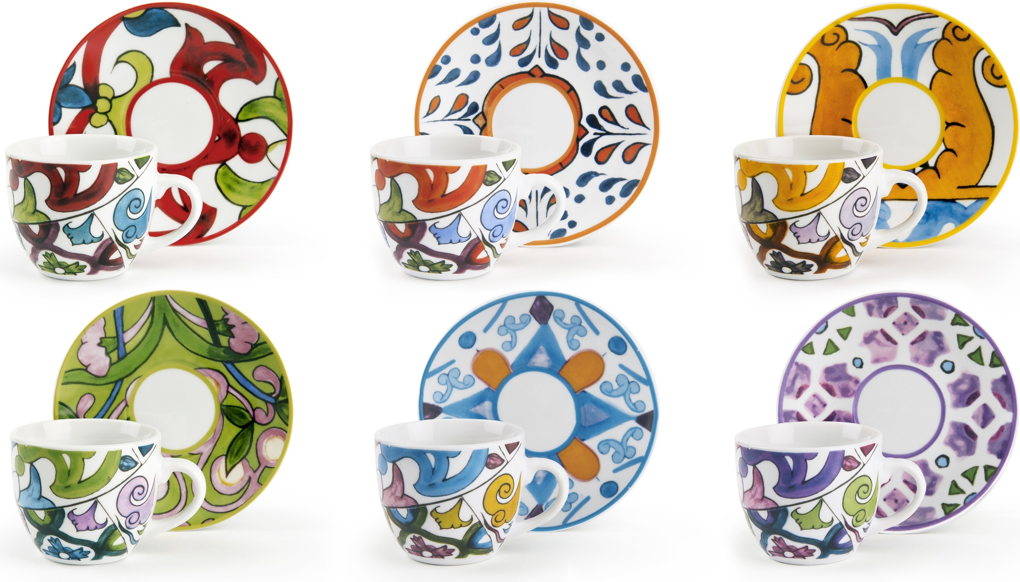 Set 6 Tazzine Caffe Bianco | Confronta prezzi