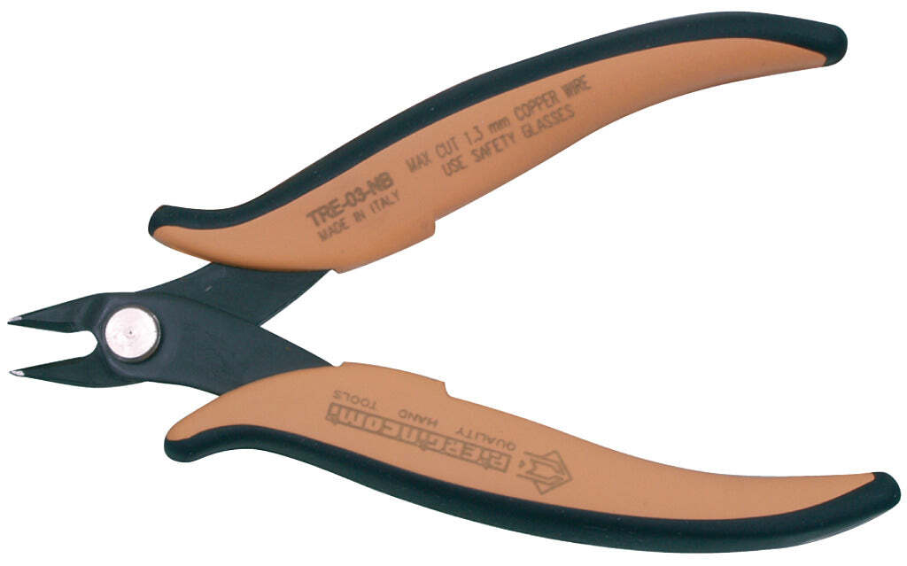 Piergiacomi Pg-tre03 nb Elektronica Zijkniptang 128 mm PG-TRE03NB