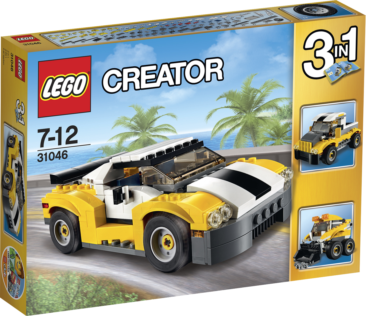 LEGO® Creator Schneller Sportflitzer 31046