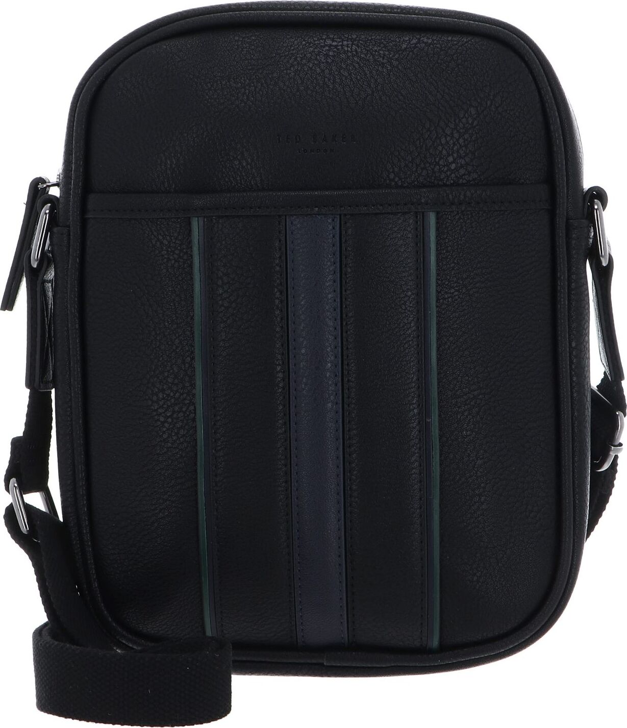 Ted Baker Umhängetasche Keiigan Stripe Flight Bag Black schwarz 278877-black