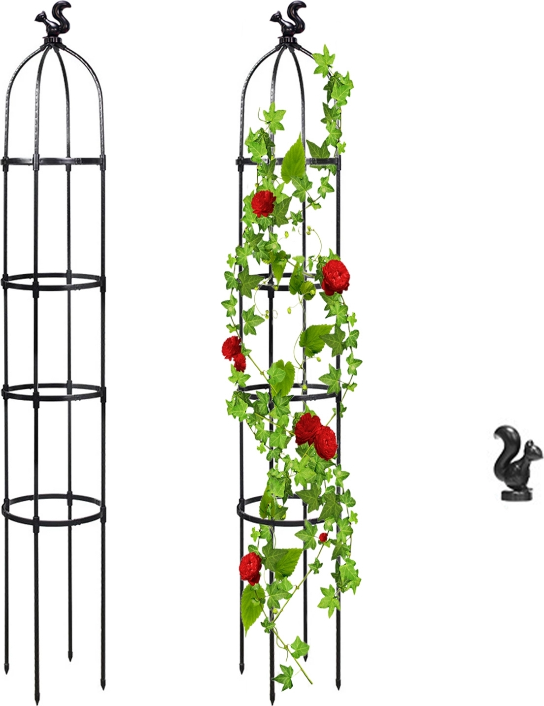 Cocosity Kletterpflanzen Spalier,Pflanze Pfahl,Pflanze Spalier,Gartenarbeit Kletterpflanze,Pflanze Kletterpflanze Spalier