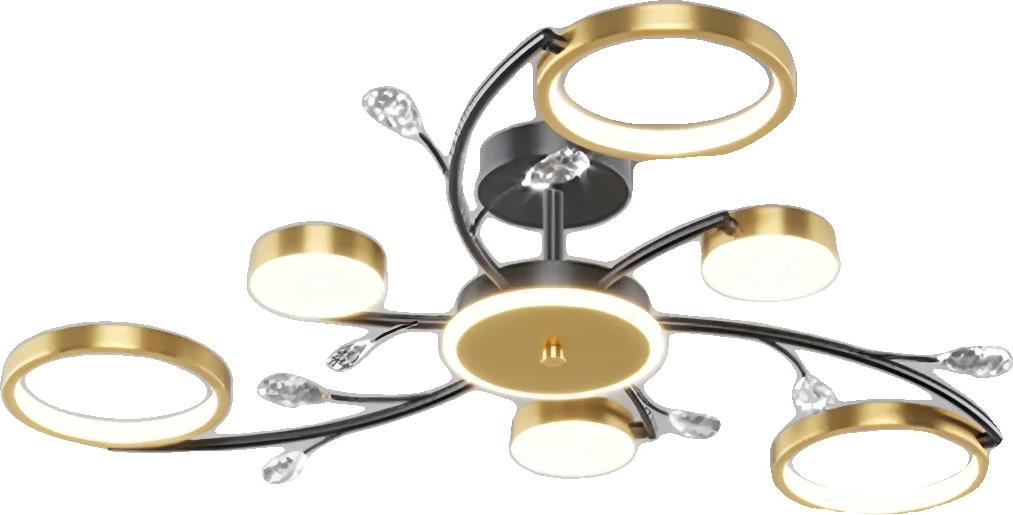 OEM Kronleuchter, modernes Design, intelligente Steuerungsoptionen, 6 Licht 3982