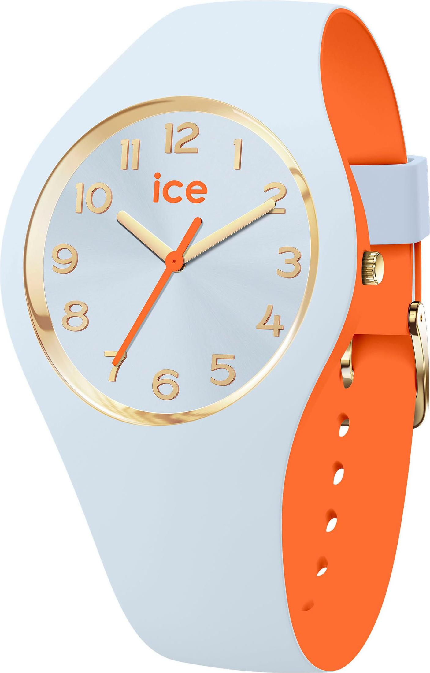 Hodinky Ice-Watch Ice Duo Chic Light Blue Orange (S)