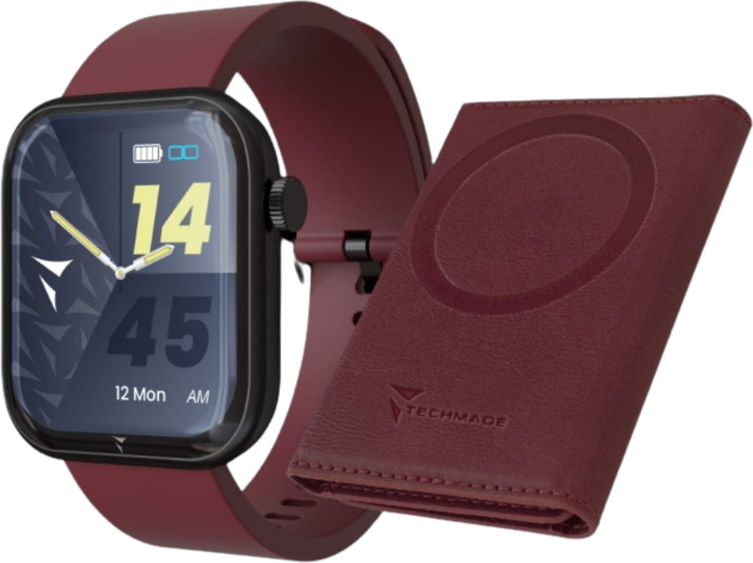 Smartwatches Techmade Bordeaux Kollektion Glam - unisex TM-GLAM005