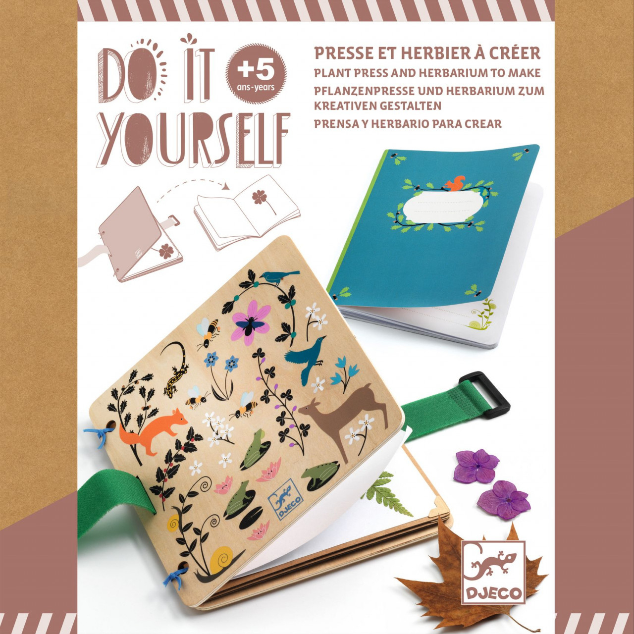 Kreatives DIY-Spiel: Botaniker auf dem Weg, Djeco