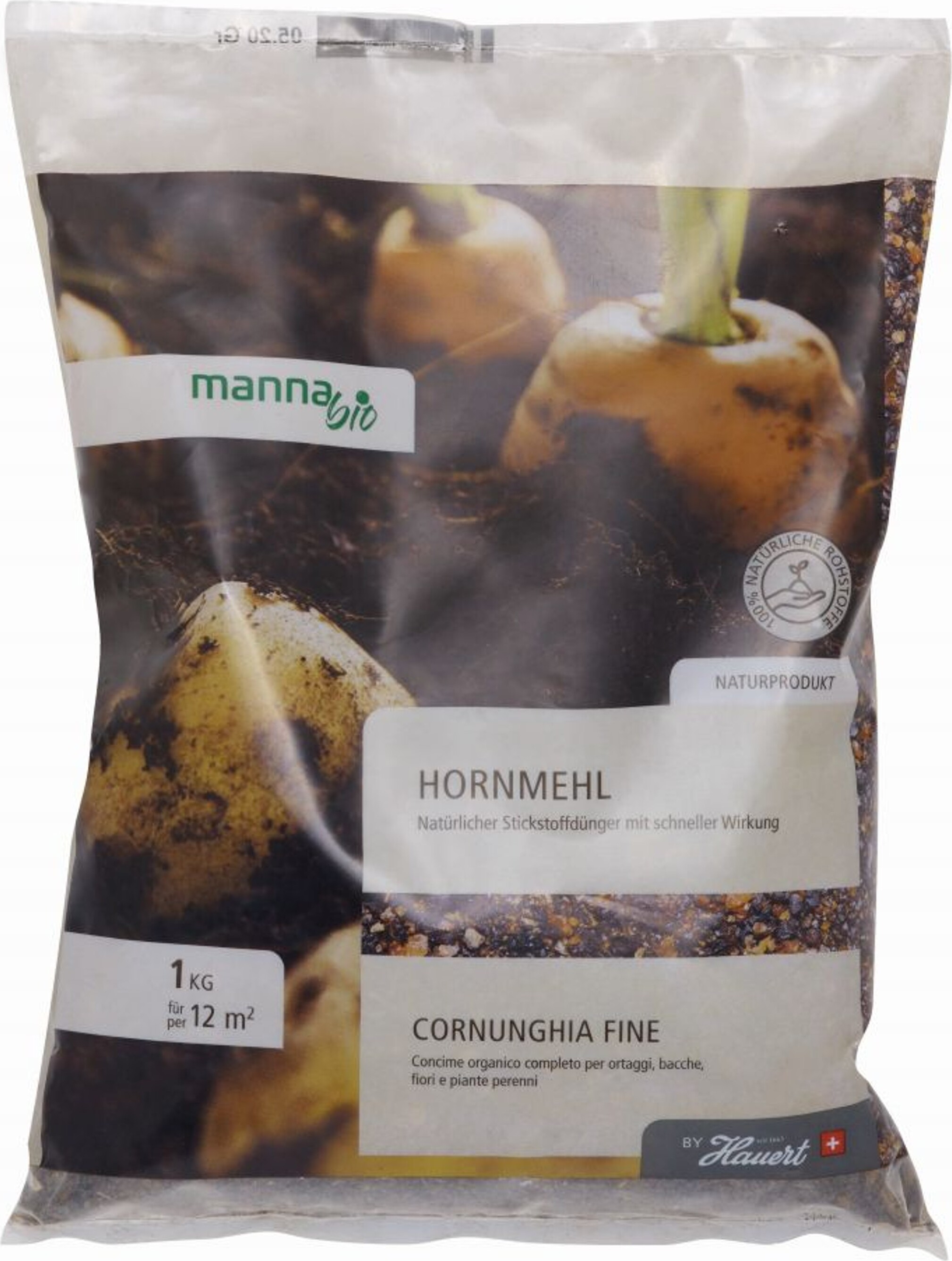 Hauert Manna Hornmehl 1 kg für 12 qm 674601-hm