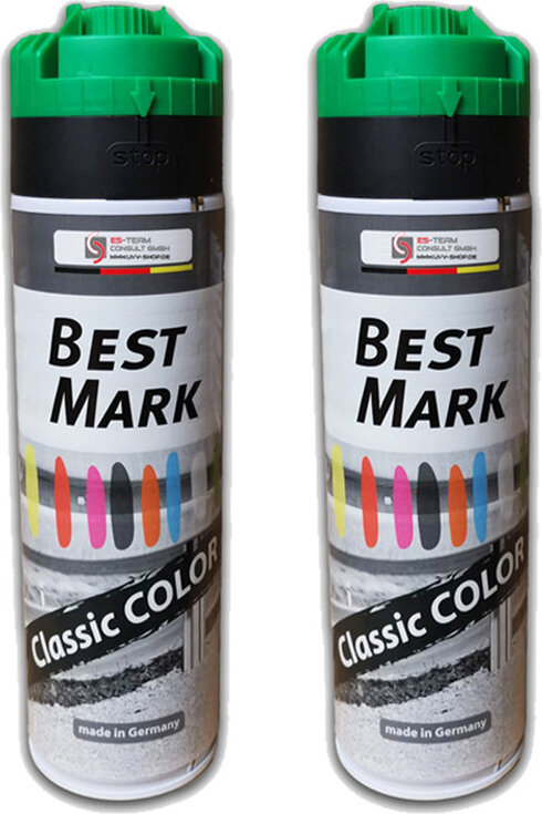 ES-Team UvV Markierungsspray mit Langzeitwirkung in verschiedenen Farben(grün)