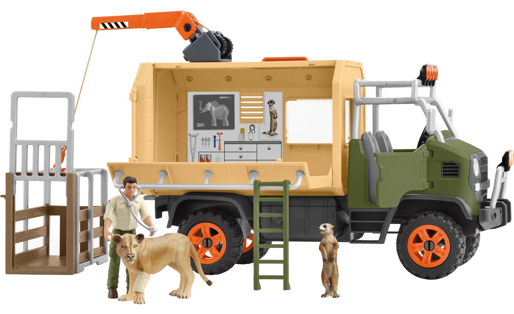 SCHLEICH Wild Life Großer Truck Tierrettung 42475