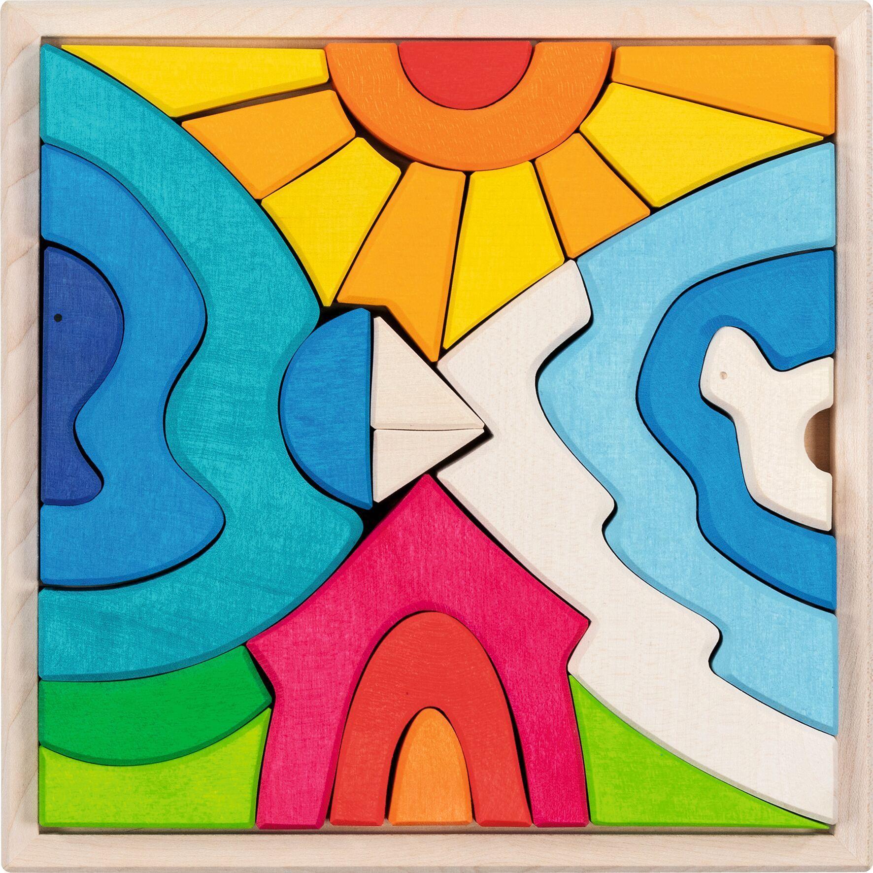 goki evolution Landschaftspuzzle Kleiner Eisbär 58351