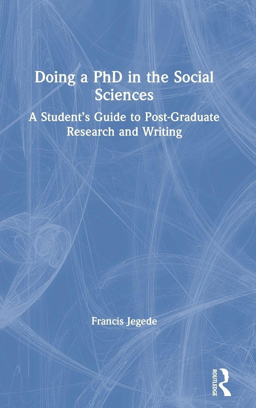 Doing a PhD in the Social Sciences