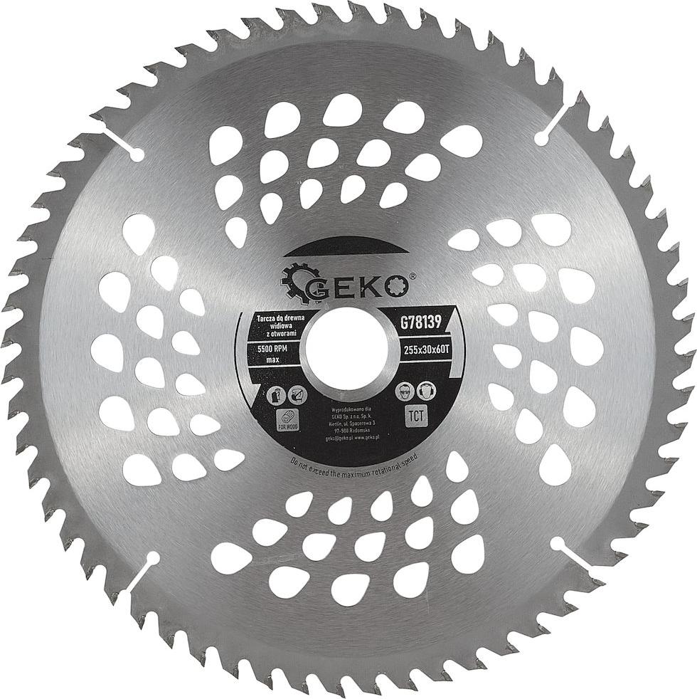 BSD Holzscheibe 255x30mm mit 60 Zähnen für Holzschnitt