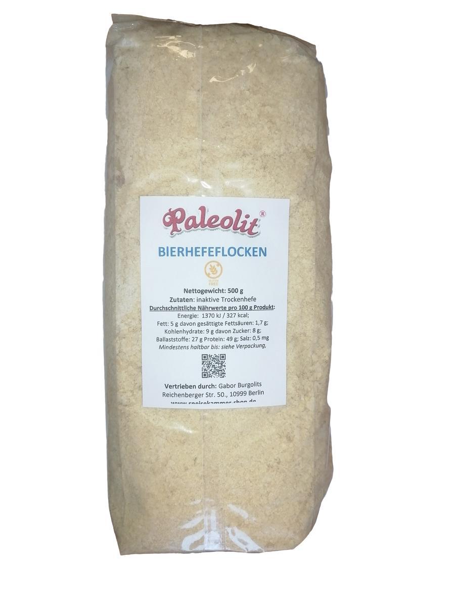 Paleolit Hefeflocken, Bierhefeflocken 500g / glutenfrei / vegan