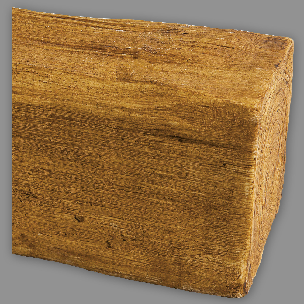 Sachex HOMESTAR Deckenbalken Eiche hell, Holz Imitat, 19 x 17 cm, Länge 4 m 19575